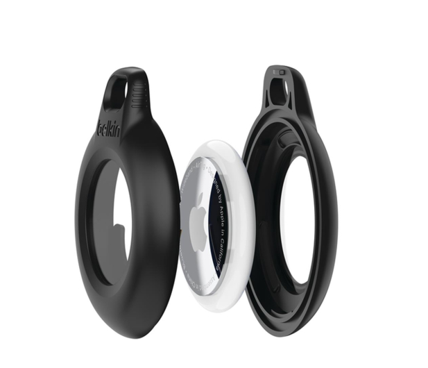 BELKIN Secure Holder - Airtag - Waterproof Keyring - 1 Pack, Black - 1284073 - zdjęcie 2